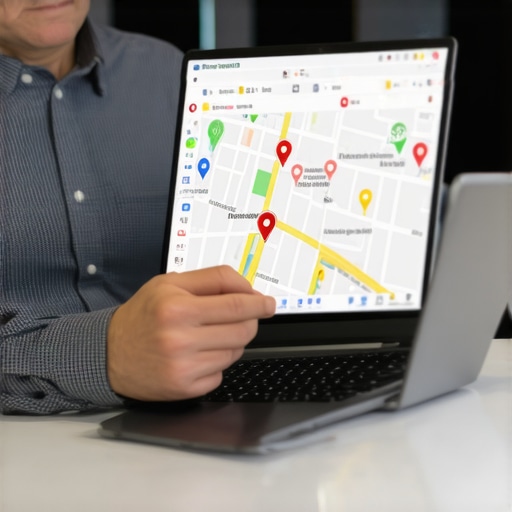 Lexington Local SEO Optimization Business owner working on Google Maps optimization in Lexington