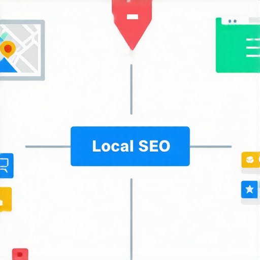 Infographic illustrating top strategies for local SEO success in Lexington and Kentucky.