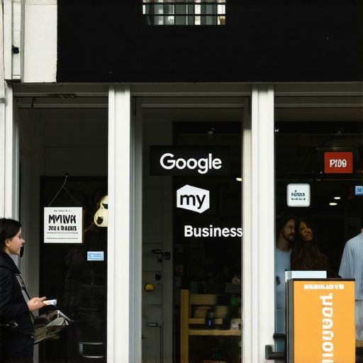 Lexington Business GMB Optimization Lexington Kentucky storefront with Google My Business signage and customers