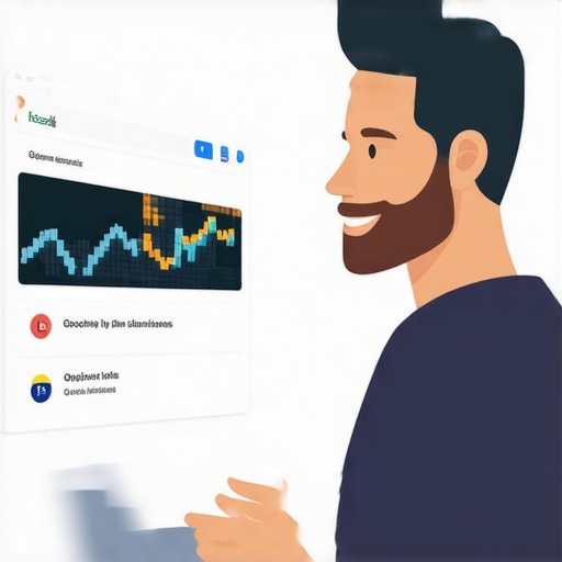 Business owner updating GMB profile on a laptop in Lexington