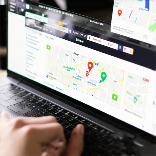 Business owner optimizing Google My Business profile in Lexington Kentucky