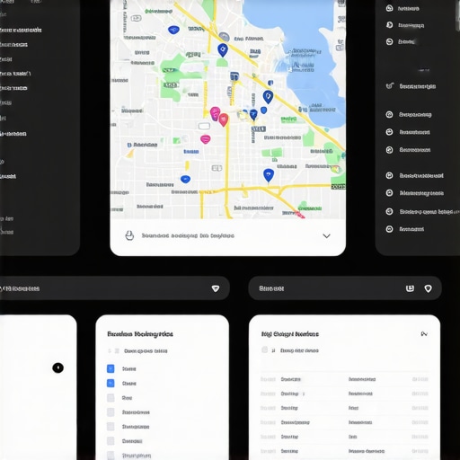 Digital dashboard showing Lexington local search rankings and analytics tools