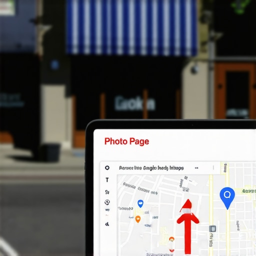The specific photo error pushing your shop to the second page of maps